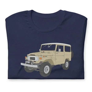 Toyota FJ40 Tan Unisex t-shirt - Picture 1 of 11