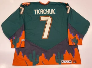 Keith Tkachuk Vintage CCM Phoenix Coyotes Jersey Peyote Dessert Hund - Bild 1 von 7