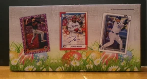 SHOHEI OHTANI, BRYCE HARPER, JAMES WOOD & AARON JUDGE EASTER STORAGE DISPLAY BOX - Picture 1 of 12