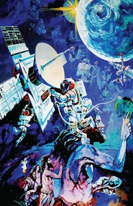 Epcot Spaceship Earth Mural Walt Disney World 11x17 Poster Print WDW - Picture 1 of 5