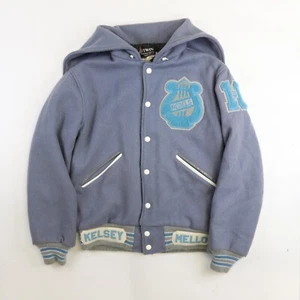Giacca vintage Rebels Marching Band Wind Symphony lana Varsity donna taglia small - Foto 1 di 15