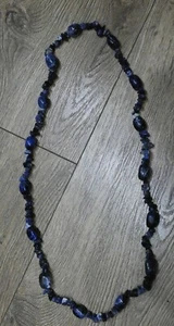 Edelstein - Halskette - 80 cm - Bild 1 von 12