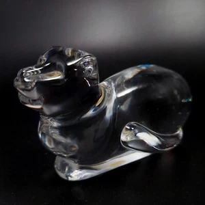 Atlantis Kristall Katze Figur 3,5 Zoll klar Briefbeschwerer - Bild 1 von 9