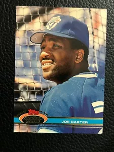 1991 Topps Stadium Club Joe Carter Blue Jays #513 NM/MT - Picture 1 of 4