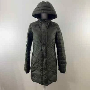 Abercrombie & Fitch down olive green parka - Picture 1 of 8