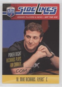 2009-10 Upper Deck Be a Player Sidelines Mike Richards #S35