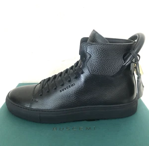 Buscemi- Scarpe Sportive - 125MM - Pelle Nero - Nuove - Numero 39 Eu - Foto 1 di 10