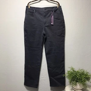 Gloria Vanderbilt Amanda Jeans Size 18 MA Average Gray Heritage Fit Classic Rise - Picture 1 of 7
