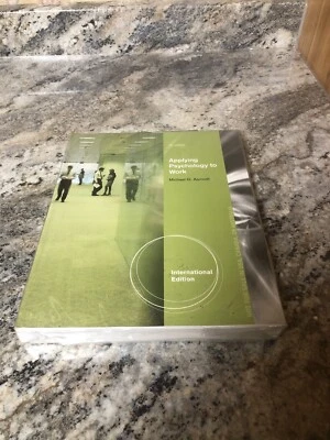 New Applying Psychology To Work By Michael G. Aamodt 7th International Edition - Image 1 of 4