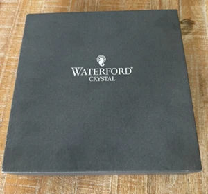 (SET OF 2) Waterford Crystal LISMORE 8" Square Accent Plates in BOX 117045 - Picture 1 of 11