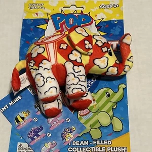 POP ART SOFT ELEPHANT Conelius Popcorn 5” - 6”BEAN BAG PLUSH - Picture 1 of 6