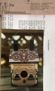 Vintage Tole Muster Paket: Vogelhaus von Catherine Holman - Bild 1 von 3