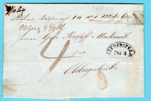 GERMANY entire 1854 Niedersfeld to Olsbergerhütte - Picture 1 of 3