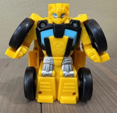 Playskool Heroes Transformers Rescue Bots Flip Racers Bumblebee - Image 1 of 4