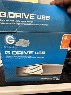 G-Technology G Drive USB 4 Tb USB 3.0 Enterprise Class 7200 RPM-PREOWNED - Image 1 of 3