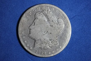 Estate Find 1884 S- Morgan Silver Dollar!!! #K55088 - Picture 1 of 2