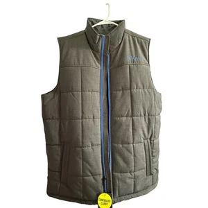 Ariat Charcoal with blue accents conceal and carry big and tall vest - Picture 1 of 11
