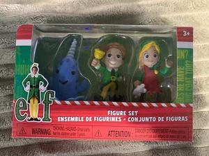 Paquete de 3 figuras de acción ELF The Movie MINI Just Play 2025 Buddy,Jovie,Narwhal - Imagen 1 de 2