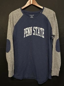 Penn State University Womens Longsleeve Shirt 2x Blue Nittany Lions Elbow Patch - Picture 1 of 11