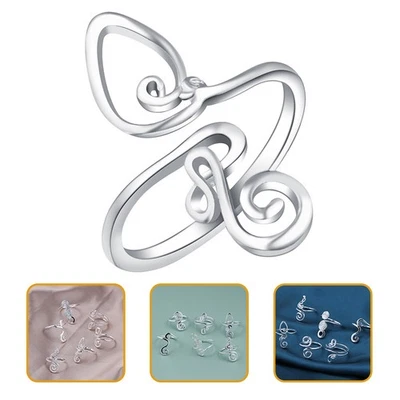  Öffnen Zehenring Verstellbarer Zehen Ring Stilvoller Zehenringschmuck Frauen - Bild 1 von 4