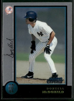 1998 Bowman Chrome #350 Donzell McDonald - Image 1 of 2