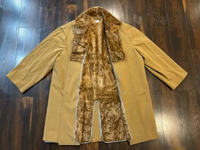 Abrigo Clásico de Lana PAUL SMITH Talla 44 Italia Con Forro de Piel Hecho en Italia Foto 1 de 4