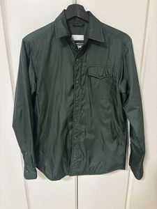 ASPESI Men Jacket Dark Green Nylon Shirt Xs Limited Edition VHTF Popular Product - Picture 1 of 13