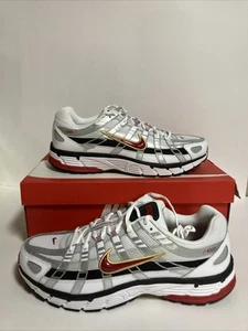 Nike P-6000 Platinum Varsity Rojo Talla 13 Para hombres CD6404-102 Blanco Plata - Imagen 1 de 8