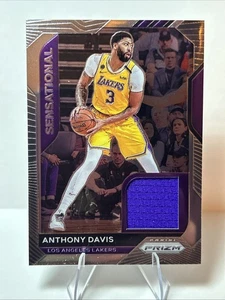 2020-21 Panini Prizm - Sensational Swatches #SSW-ADV Anthony Davis (MEM) - Picture 1 of 2