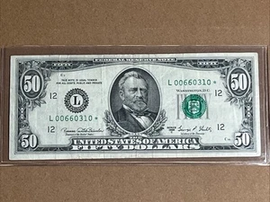 1969C Federal Reserve ⭐️ Note $50 Dollar Bill San Fransisco - Picture 1 of 2