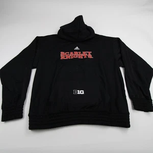 Rutgers Scarlet Knights adidas Aeroready Sweatshirt Men's Black New - Picture 1 of 5