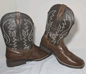 Western Square Toe Boots - Men’s 11.5 - Picture 1 of 7