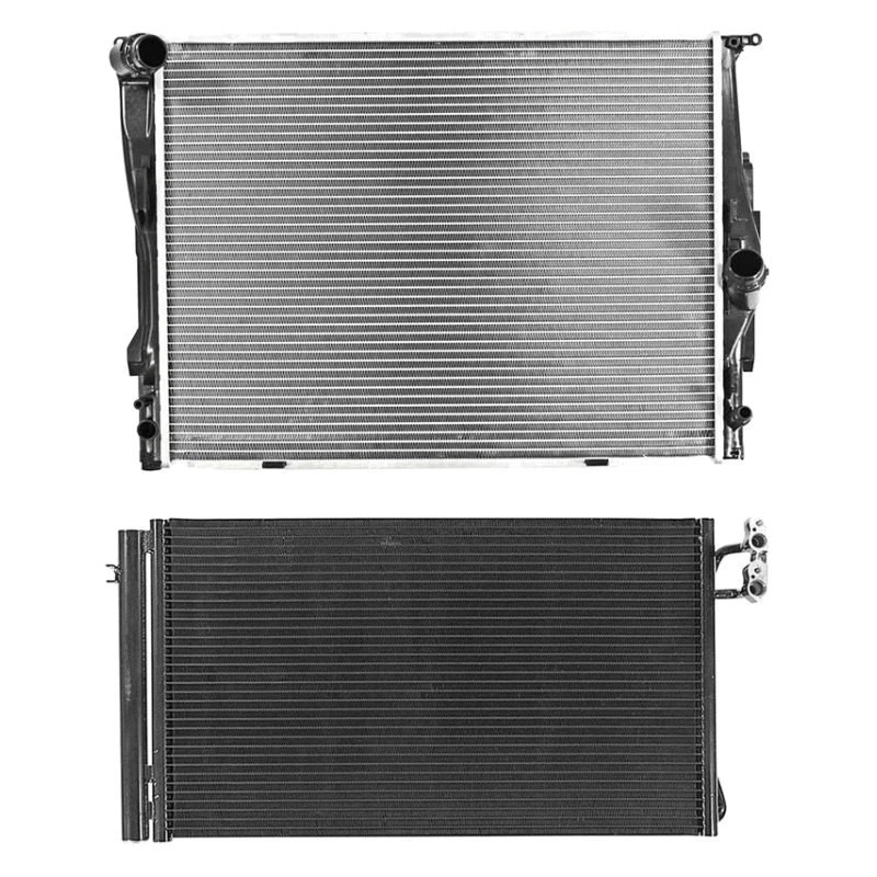 For BMW 135i 2008-2009 Agility BNDL-451810 Radiator & Condenser Kit Foto 1 de 1