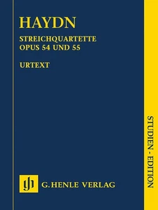 Study Score Haydn String Quartets Vol VII Op 54 55 Music Henle Urtext 7x10 Book - Picture 1 of 1
