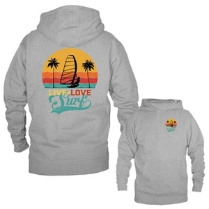 Live Love Surf Surfing Pullover Hoodie - Bild 1 von 10