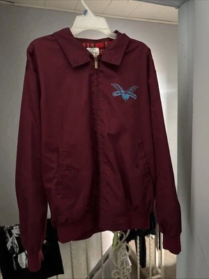 COCK SPARRER WARRIOR HARRINGTON JACKET MEDIUM OXBLOOD PUNK OI! SKINHEAD - Image 1 of 3