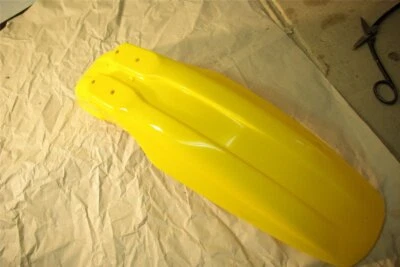 Sachs ZZ125 ZZ 125 2Takt Kotflügel vorne gelb kurze Version für SuperMoto NEU - Bild 1 von 2