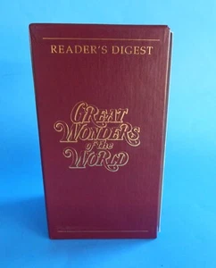 Reader’s Digest “Great Wonders of the World” 3-VHS Boxed Set - Picture 1 of 4