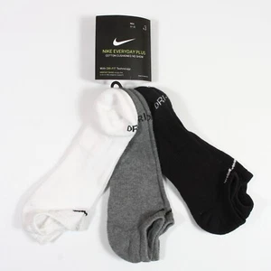 Paquete de 3 calcetines acolchados de algodón Nike Everyday Plus talla HOMBRE 12-15 - Imagen 1 de 1
