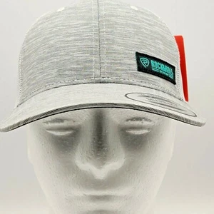 YUPOONG 110 Flexfit Rock & Roll Denim Snapback Hat Grey and white - Picture 1 of 12