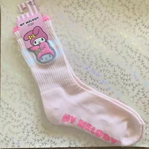 My Melody Crew Socks NWT Sanrio - Picture 1 of 5