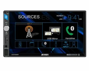 Acura MDX 2007-2013 Jensen CM701M 7'' Digital Navigation Mirror Bluetooth Touch - Picture 1 of 2