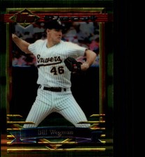 1994 Finest Milwaukee Brewers Baseball Card #145 Bill Wegman