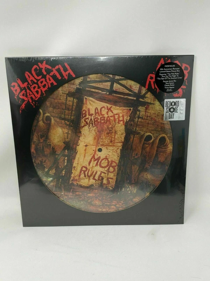 DIO Black Sabbath Mob Rules LP Picture Disc Vinyl Album Record Store Day NEW RSD - Image 1 of 1
