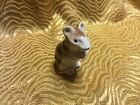 vintage poole studio pottery  small Airbrushed field mouse 