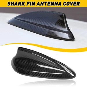 FOR BMW F30 F22 F32 F36 F80 M3 M4 CARBON FIBER SHARK FIN ANTENNA COVER CAP - Picture 1 of 11