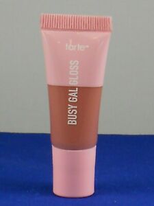 Tarte Busy Gal Gloss WRAPPED Pink Beige Hydrating Lipgloss Travel 6ml/.2floz