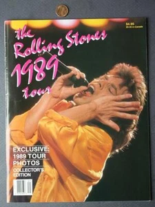 1989 Rolling Stones Steel Wheels North American Tour Concert Photo Program RARE- - Picture 1 of 1