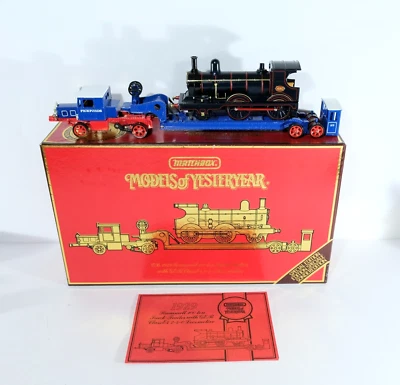 Matchbox YS-16 1929 Scammell 100 Ton Truck & Trailer Locomotive Boxed COA T1. - Image 1 of 4