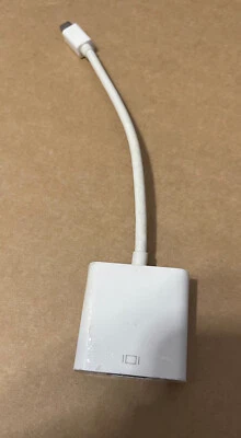 Mini Display Port Thunderbolt Male to VGA Female Lead Adapter Converter for Mac - Image 1 of 4